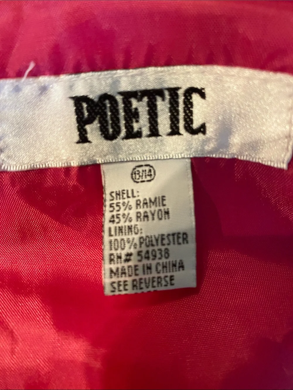 Poetic vibrant hot